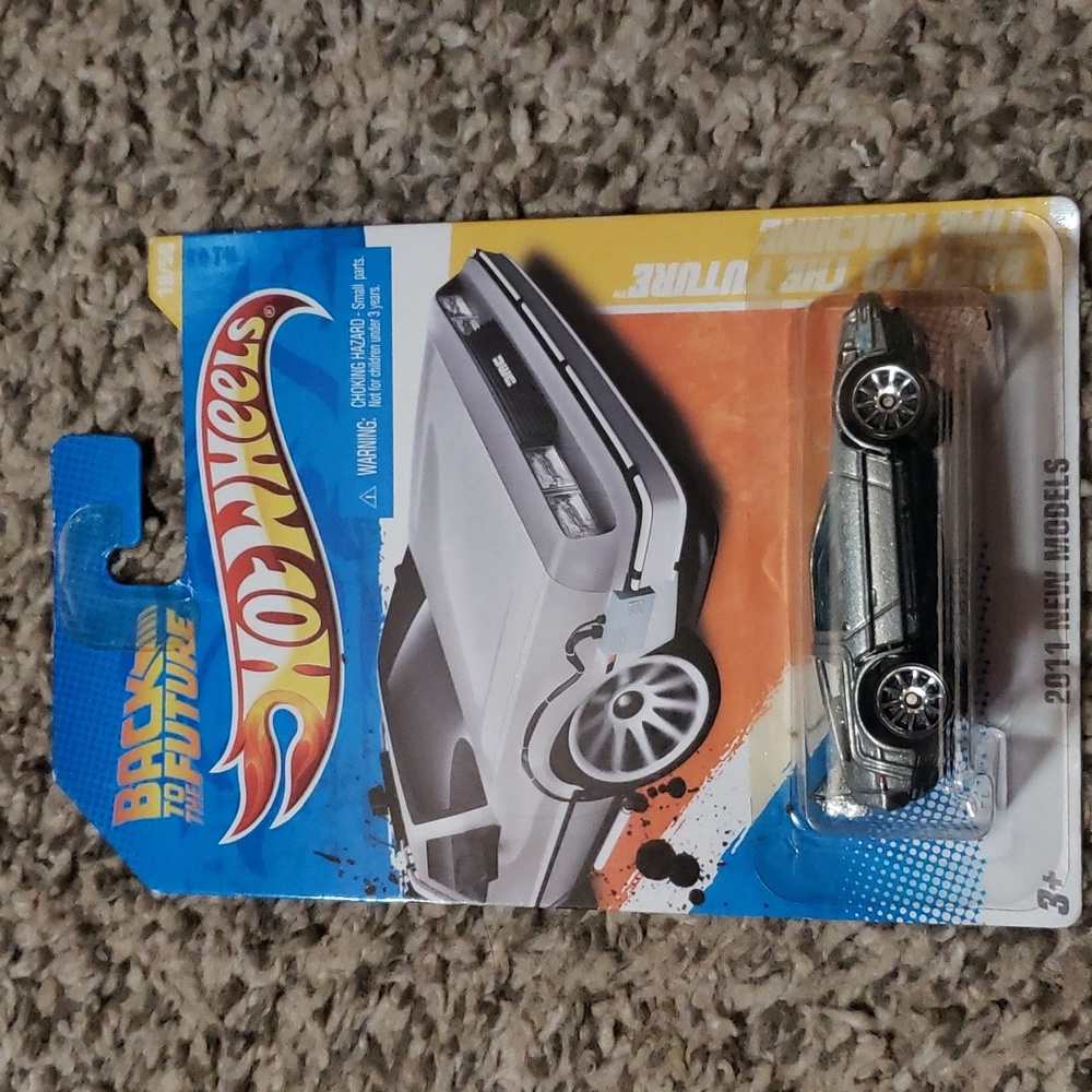 Hot wheels back to the future 2011 newer model